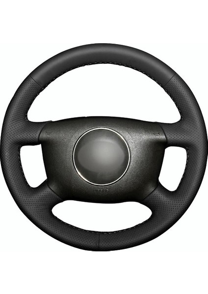 Audi A3 2000-2003 Uyumlu Araca Özel Deri Direksiyon Kılıfı