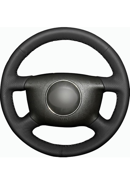 Audi A4 B6 2000-2006 Uyumlu Araca Özel Deri Direksiyon Kılıfı