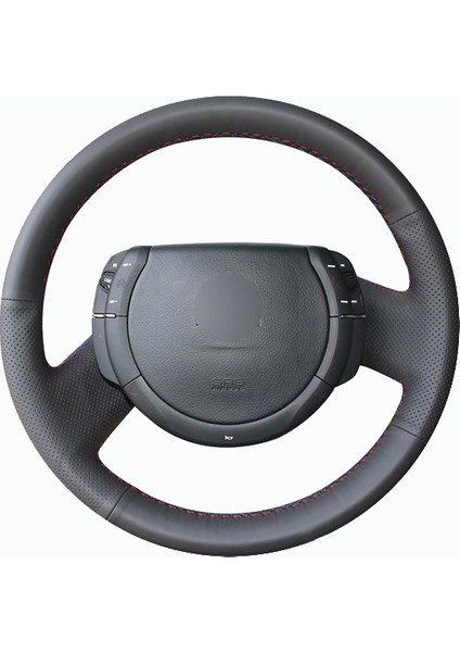 Citroen C4 05-10 Uyumlu Araca Özel Deri Direksiyon Kılıfı