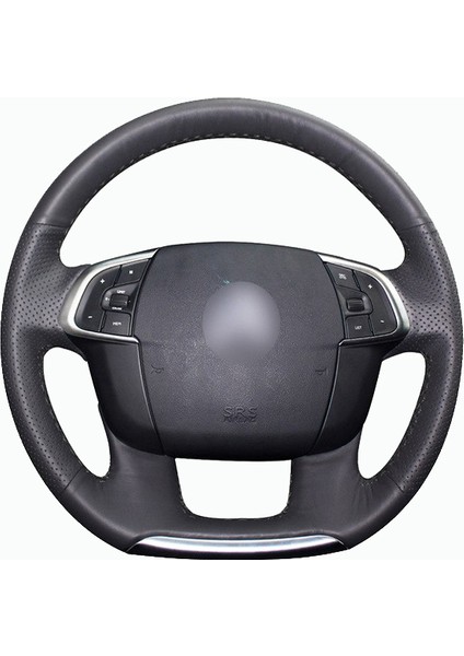 Citroen C4L 11-15 Uyumlu Araca Özel Deri Direksiyon Kılıfı