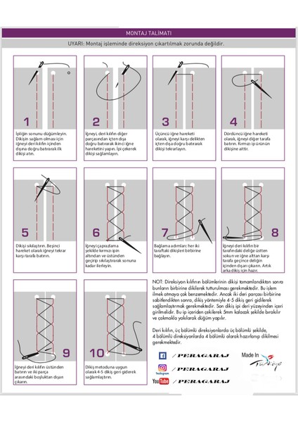 Citroen C-Elysee Uyumlu Araca Özel Deri Direksiyon Kılıfı fırsatları