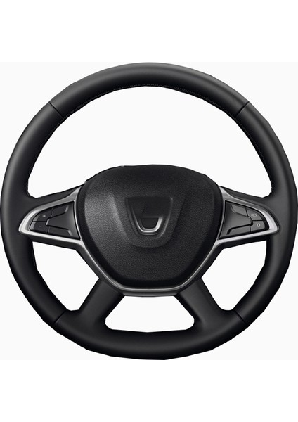 Dacia Sandero 15-18 Uyumlu Araca Özel Deri Direksiyon Kılıfı