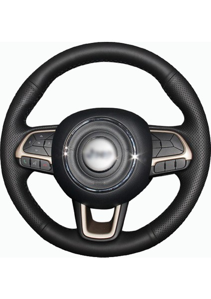 Jeep Compass 14-18 Uyumlu Araca Özel Deri Direksiyon Kılıfı