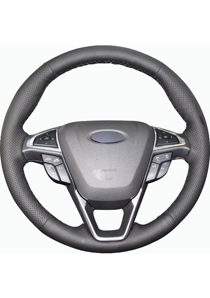 Ford Fusion 13-16 Uyumlu Araca Özel Deri Direksiyon Kılıfı