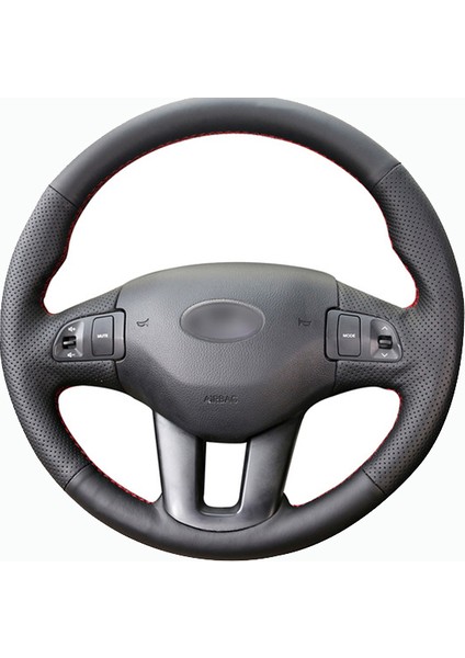 Kia Ceed 10-11 Uyumlu Araca Özel Deri Direksiyon Kılıfı