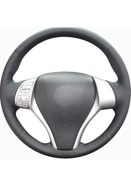 Nissan Qashqai 14-17 Uyumlu Araca Özel Deri Direksiyon Kılıfı