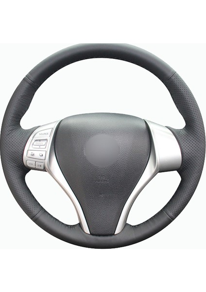 Nissan Xtrail 14-17 Uyumlu Araca Özel Deri Direksiyon Kılıfı