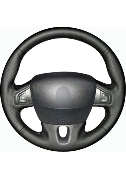 Renault Scenic 10-15 Uyumlu Araca Özel Deri Direksiyon Kılıfı