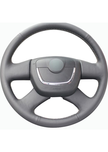 Skoda Superb 2012 Uyumlu Araca Özel Deri Direksiyon Kılıfı