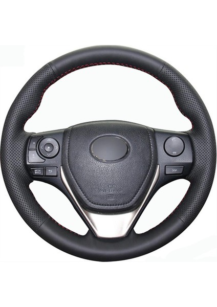 Toyota Corolla 14-17 Uyumlu Araca Özel Deri Direksiyon Kılıfı