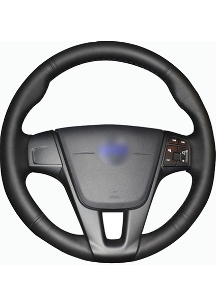 Volvo V60 2014 Uyumlu Araca Özel Deri Direksiyon Kılıfı