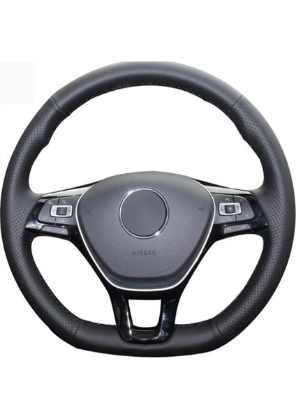 Volkswagen Passat B8 Uyumlu Araca Özel Deri Direksiyon Kılıfı