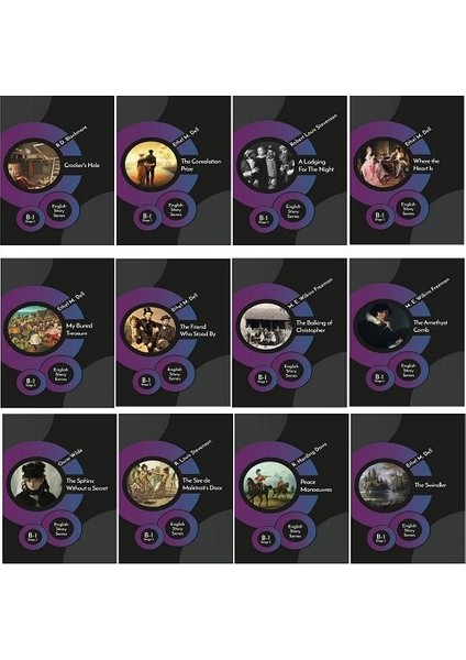 İngilizce Hikayeler 12 Kitap Set - Stage 3