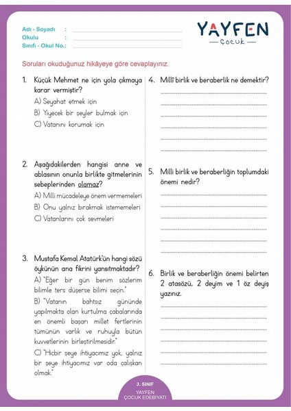 Oku Oku Bil 3. Sınıf indirimleri