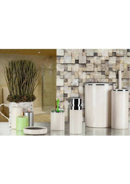 Lenox 5 Parça Banyo Seti Bej