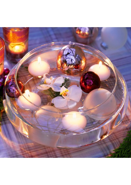 8 Adet Beyaz Yüzen Tea Light Mum Mm06By-8 fiyatları