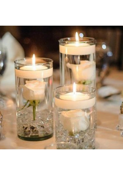 8 Adet Beyaz Yüzen Tea Light Mum Mm06By-8 indirimleri