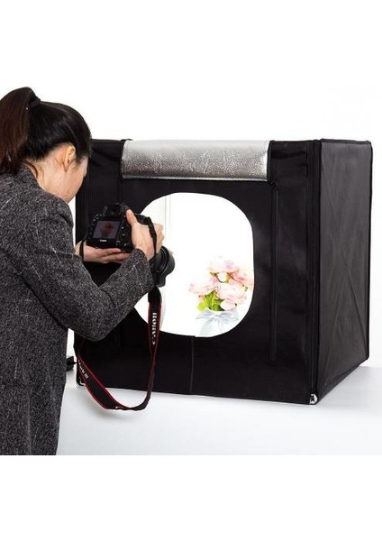 Professinal 40X40 Ledli Ürün Çekim Çadırı Mini Stüdyo