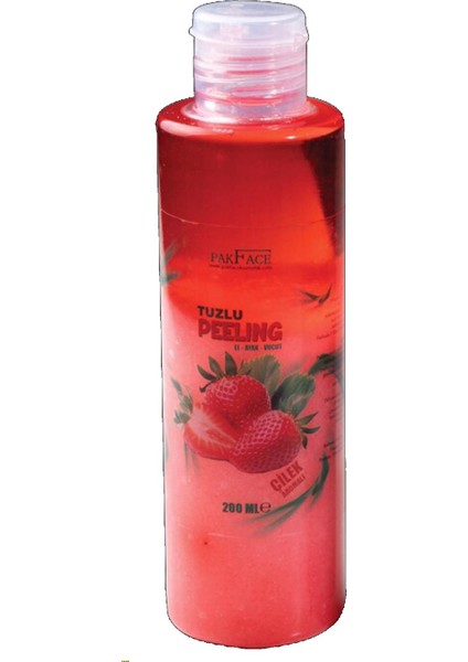 Tuzlu Peeling Çilek Aromalı 200 ml