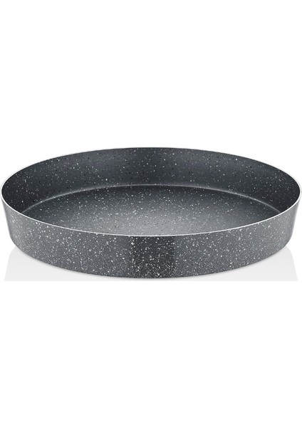 Granit Fırın Tepsisi 34 Cm -Gri