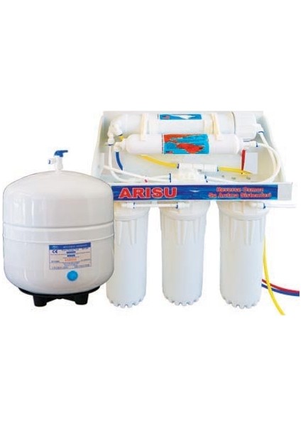 Su Arıtma Cihazı Pompasız 5 Aşamalı 75 Gpd Membranlı
