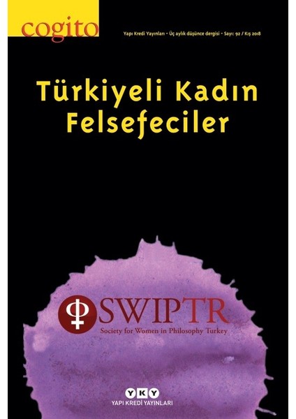 Cogito 92 – Türkiyeli Kadın Felsefeciler