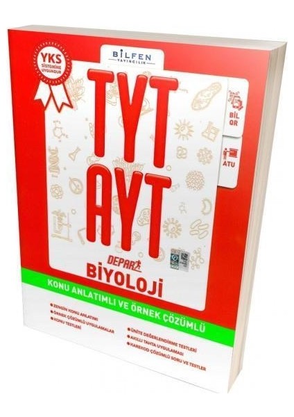 TYT-AYT Biyoloji Konu Anlatım ve Örnek Çözümlü