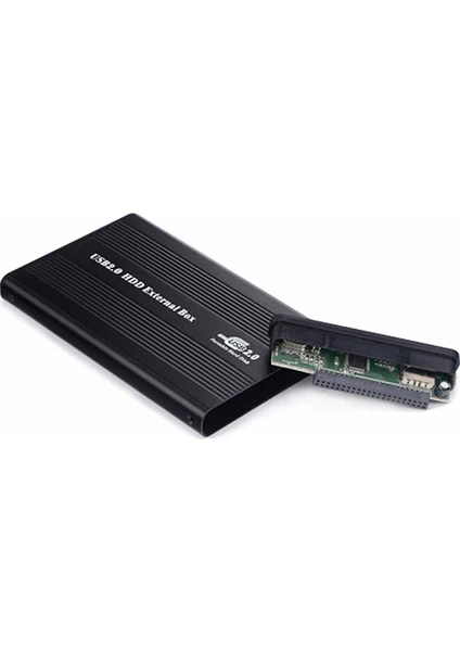 HY-HDC20 2.5" USB 2.0 SATA Harddisk Kutusu Siyah