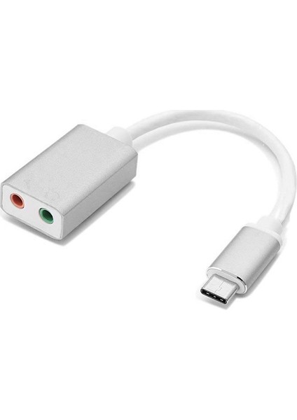 HY-USBC35 USB TYPC 3.1 İkili Ses Kablosu