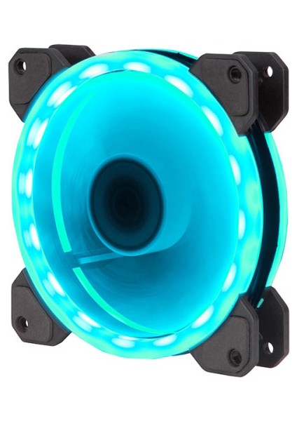 CH120x120x25 mm Gökkuşağı RGB 1200rpm Kasa Fanı