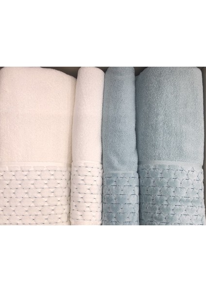 Adria Best Set (Hamam Takımı) Krem/K.Mint-Mint fiyatları