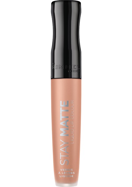 Rimmel Stay Matte Liquid Lip Colour Likit Ruj Nude 705 Stripped