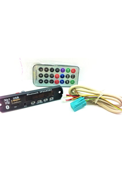 Renault Megane Teybi İçin Usb-Bluetooth-Aux 12 Volt