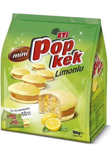 Popkek Mini Limonlu 10' lu