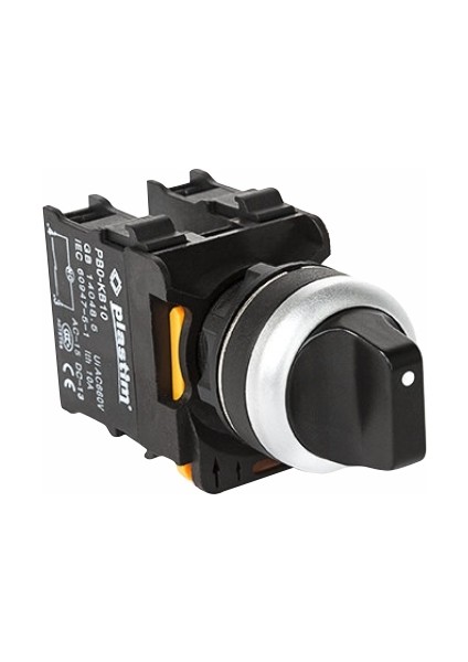 Kalıcı Mandal Buton 1/0/2 Siyah