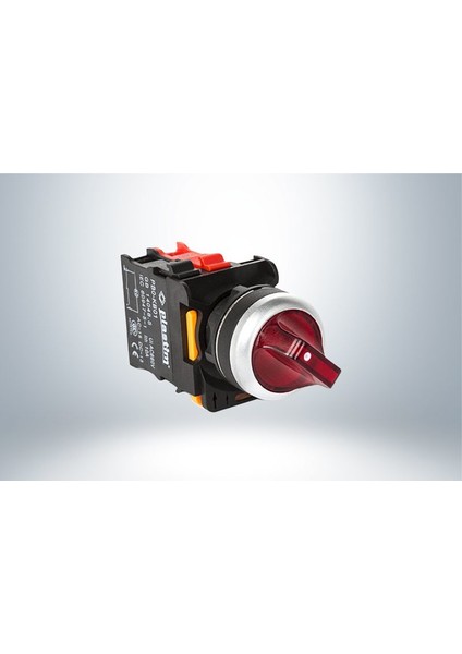 Işık Mandal Buton 0-1 Kırmızı Led 24V