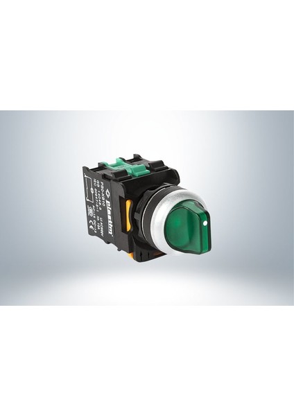 Işık Mandal Buton 0-1 Yeşil Led 220V