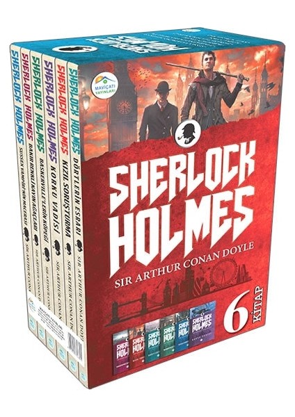 Sherlock Holmes Seti 6 Kitap- Sir Arthur Conan Doyle
