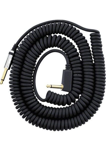 Vintage Coiled Cable Siyah Enstrüman Kablosu 9Mt.