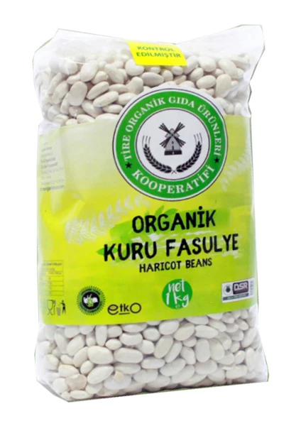 Tire Organik Kooperatifi Organik Kuru Fasulye 1 kg