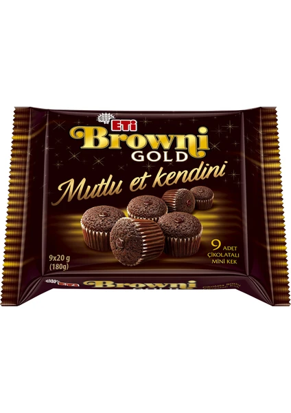 Browni Gold Mini Kakaolu 12' li