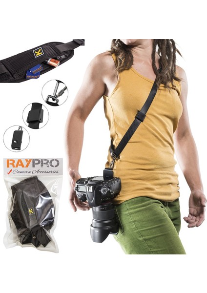 Tekli Çapraz Canon Nikon Sony Omuz Gövde Askisi (Single Strap) fiyatları