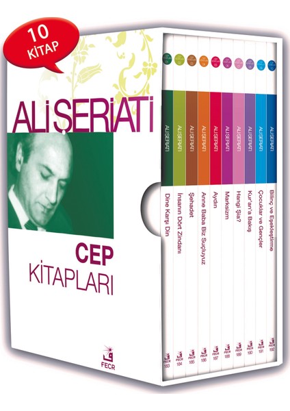 Ali Şeriatı Cep Kitapları (Kutulu Set)
