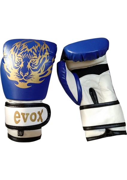 Çocuk Boks Kickboks Muay Thai Eldiveni 4 6 8 Oz Mavi