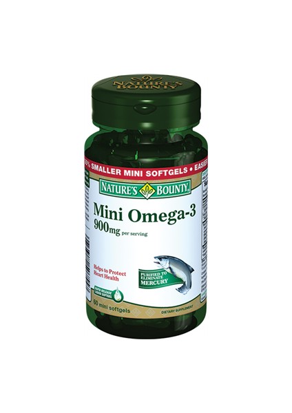 Mini Omega 3 900 Mg 60 Mini Softgels