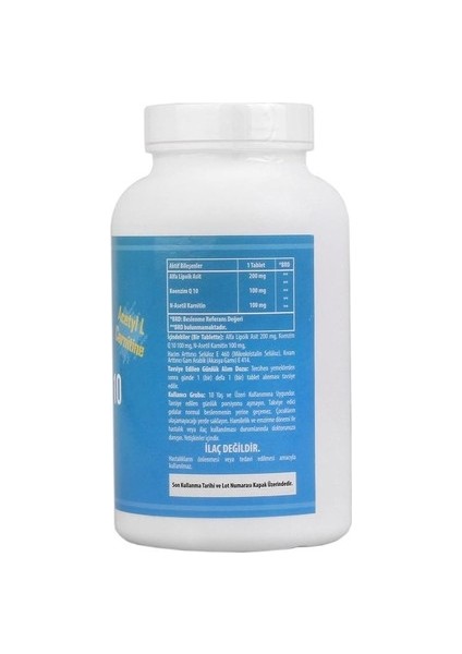 Coenzyme Q 10 100 Mg 3 Kutu 540 Tablet fiyatları