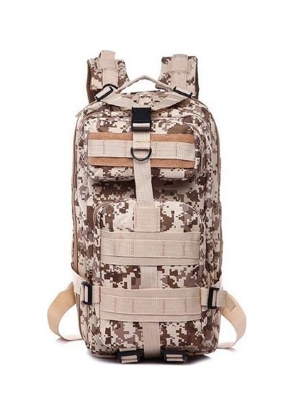 Askeri Tactical Çanta Asker Dağcı Sırt Çantası Çöl 30 Litre