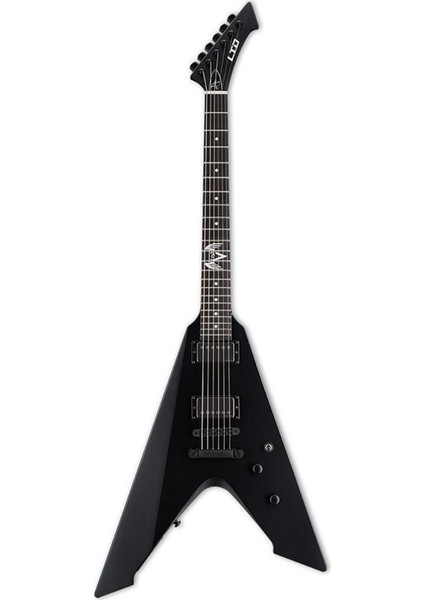 Ltd Vulture Black Satin James Hetfield Signature Elektro Gita