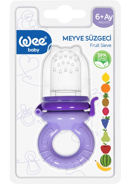 Wee Baby Meyve Süzgeci - Mor