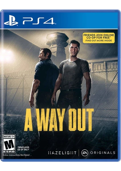 A Way Out - PS4 Oyunu